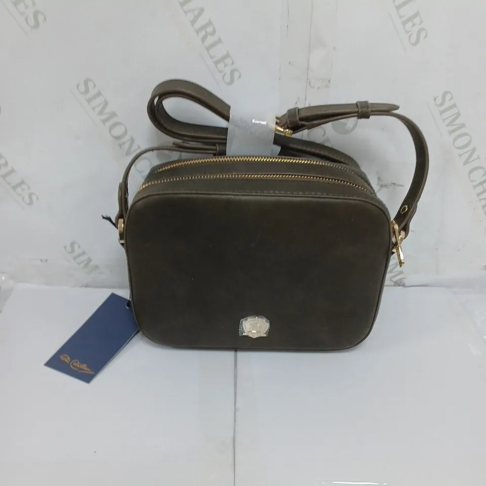 PAUL COSTELLOE DRESSAGE LADIES DARK BROWN HANDBAG