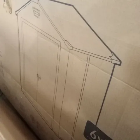 BOXED KETER 6X5FT SHED (1 BOX)