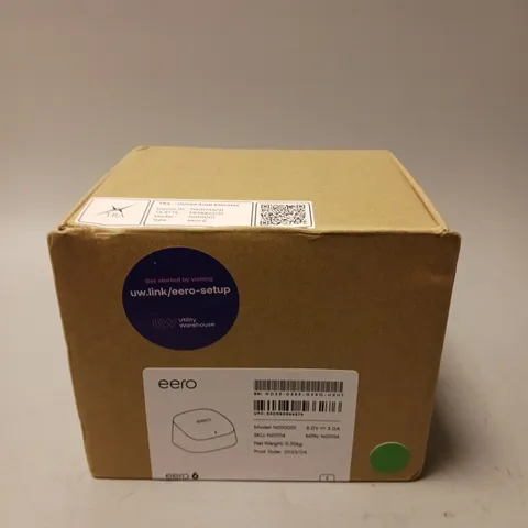 BOXED SEALED EERO 6 DUAL-BAND MESH WIFI ROUTER