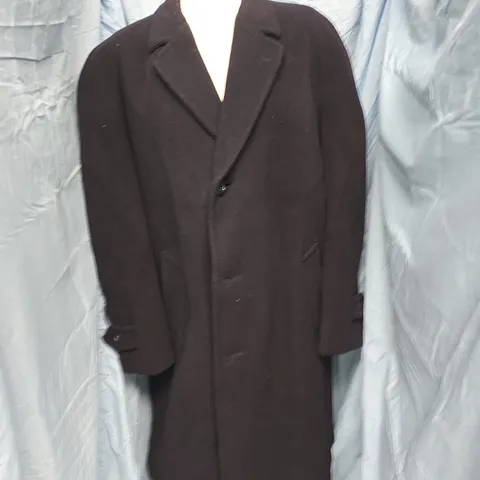 TAILORED BY JOHN COLLIER BLACK WOOL OVERCOAT – OXFORD STREET, LONDON