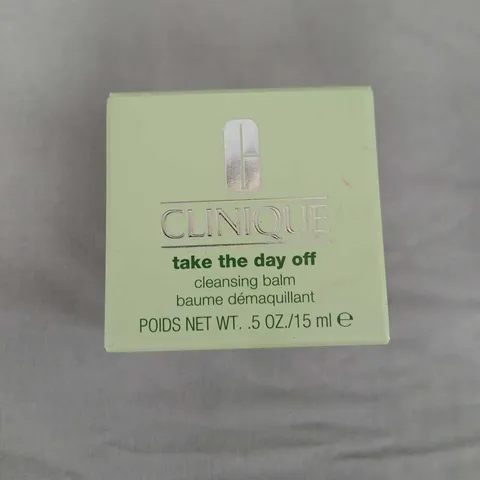 CLINIQUE TAKE THE DAY OFF CLEANSING BALM – 15 ML BOXED