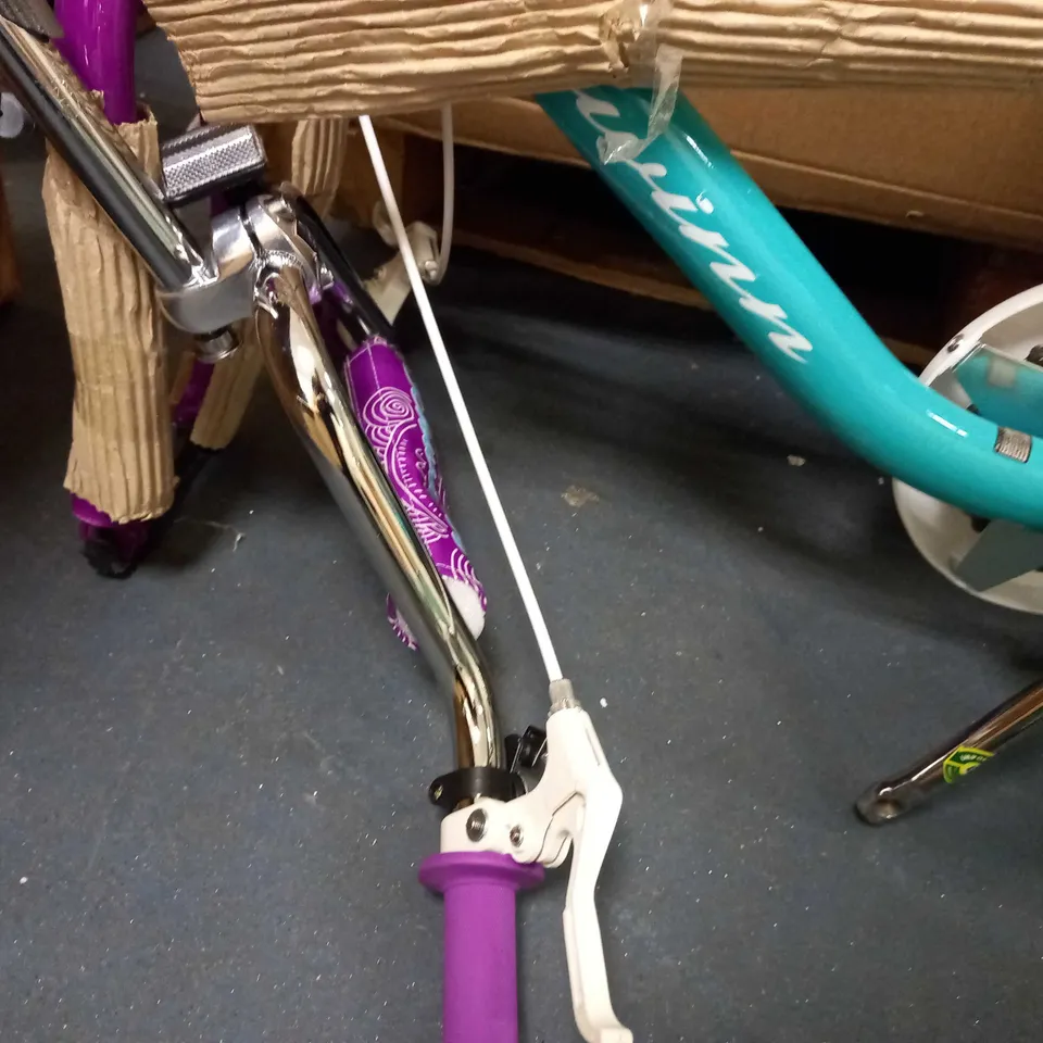 SCHWINN ELM GIRLS BIKE FOR TODDLERS AND KIDS WITH ADJUSTABLE SEAT