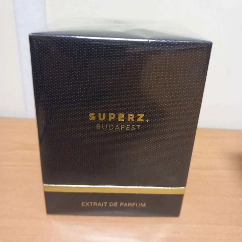 BOXED AND SEALED SUPERZ BUDAPEST EXTRAIT DE PARFUM 50ML