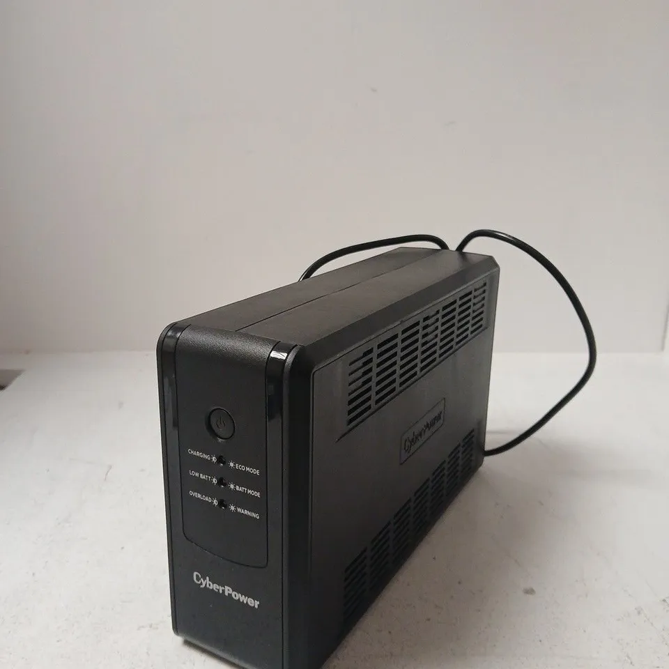 CYBERPOWER UPS BATTERY BACKUP UNIT – BLACK
