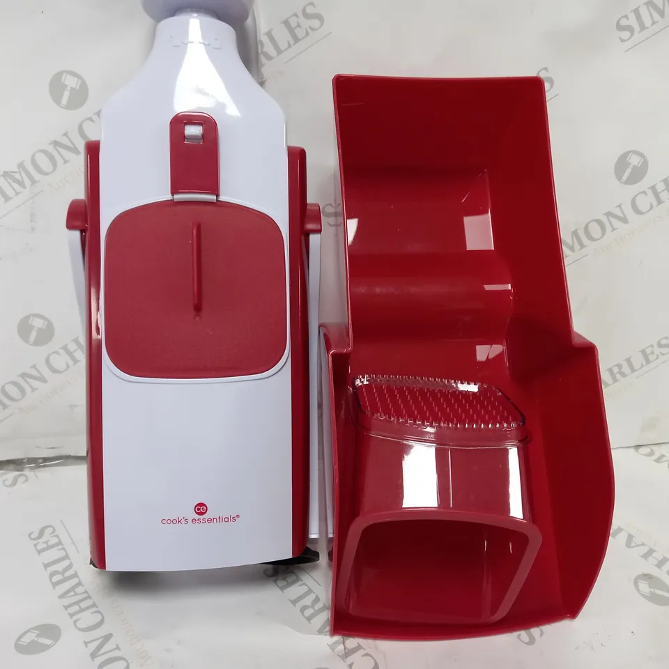 OUTLET COOK'S ESSENTIALS VERTICAL MANDOLINE - RED