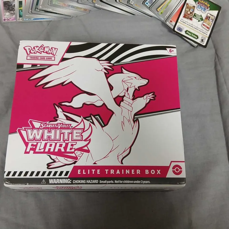 POKÉMON SCARLET & VIOLET WHITE FLARE ELITE TRAINER BOX – POKÉMON TCG