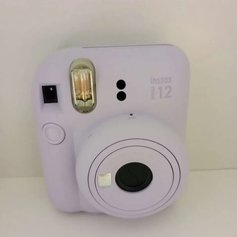 BOXED FUJIFILM INSTAX MINI 12 LILAC PURPLE BUNDLE