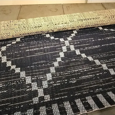 BRAND NEW PACO HOME KORTRIJK CARPET IN BLUE - 80X150CM