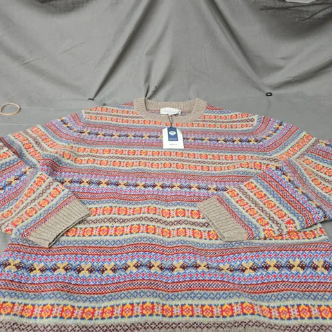 SEASALT CORNWALL WOOLY SWEATER SIZE L
