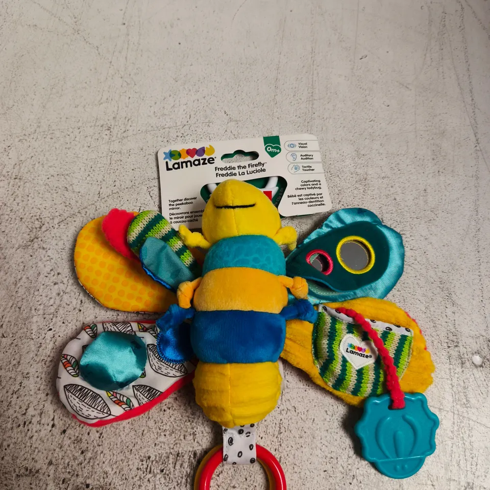 LAMAZE FREDDIE THE FIREFLY PLUSH TOY – BABY SOFT TOY (0M+)