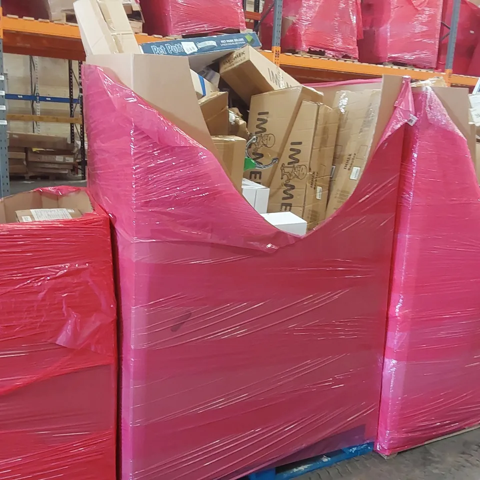 PALLET OF ASSORTED ITEMS INCLUDING: KIDS SCOOTERS, STANDARD PHOTOPOLYMER RESIN, PET POTTY ECT