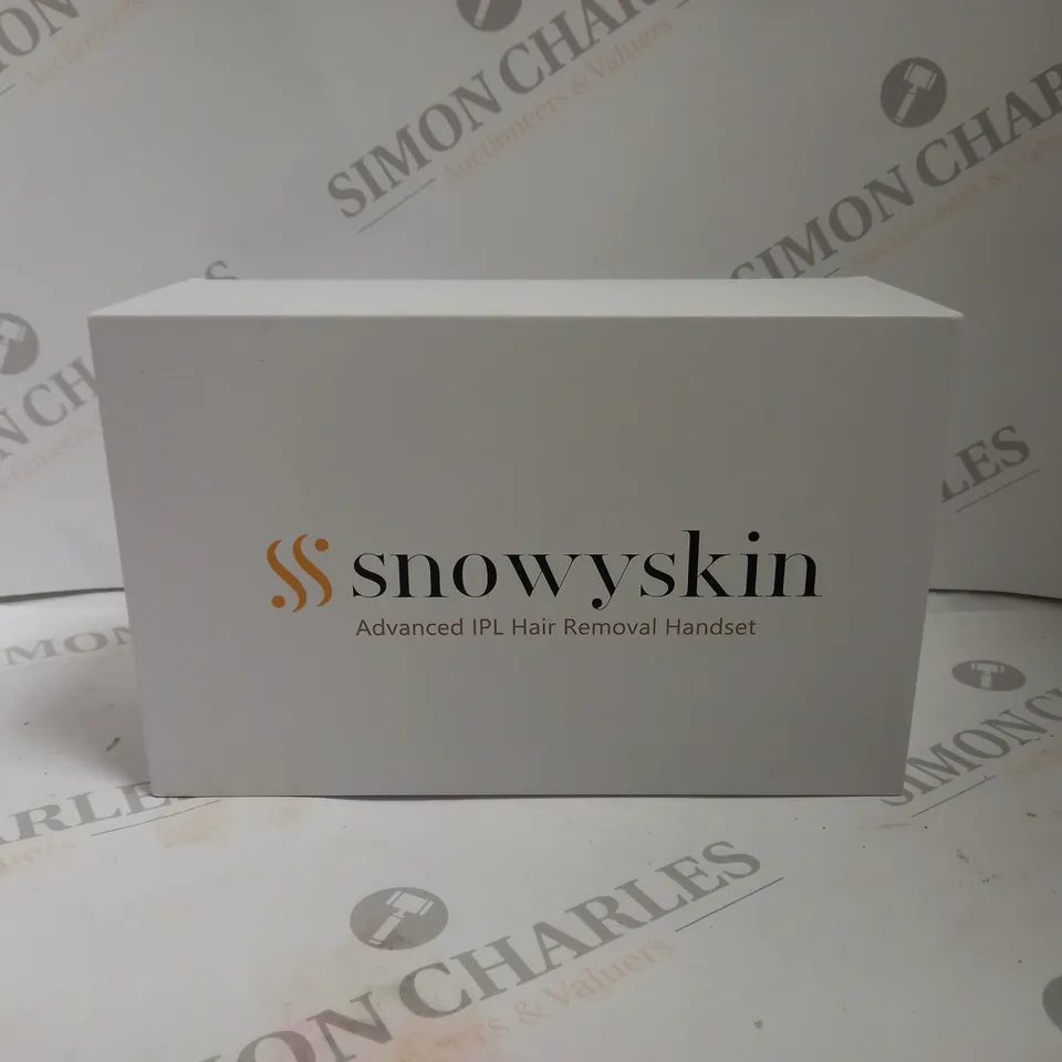 BOXED SNOWYSKIN ADVANCED IPL HAIR REMOVAL HANDSET 
