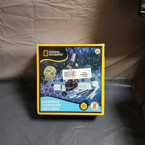 NATIONAL GEOGRAPHIC MICROSCOPE 300X-1200X – BOXED