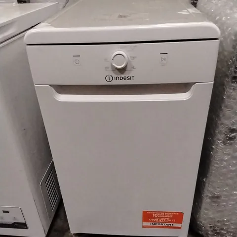 INDESIT IN2FE10CS90WUK SLIMLINE DISHWASHER - WHITE
