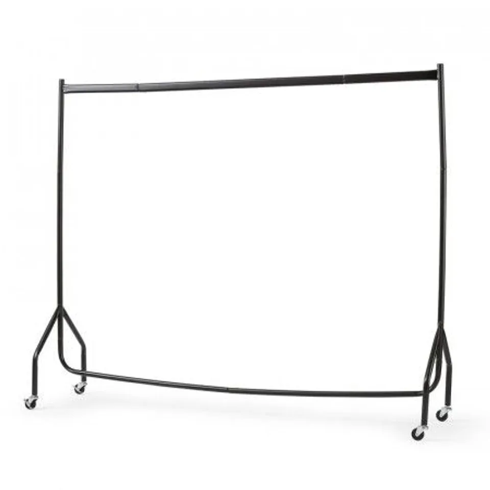 BOXED 180CM ROLLING CLOTHES RACK (1 BOX)