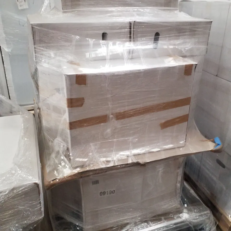 PALLET OF 17 CALYPSO VESIMA CERAMIC VANITY BASINS 610×460×160MM