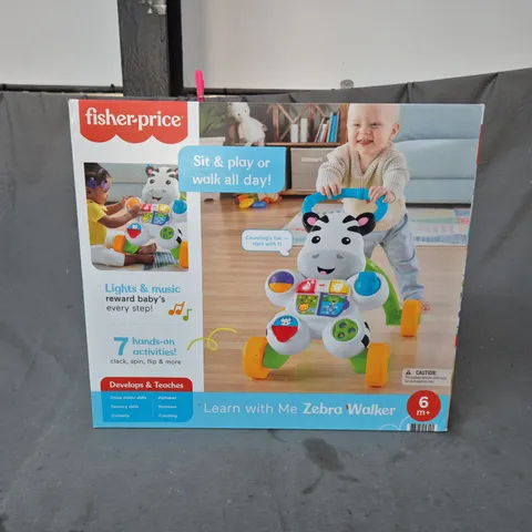 FISHER-PRICE LEARN WITH ME ZEBRA WALKER