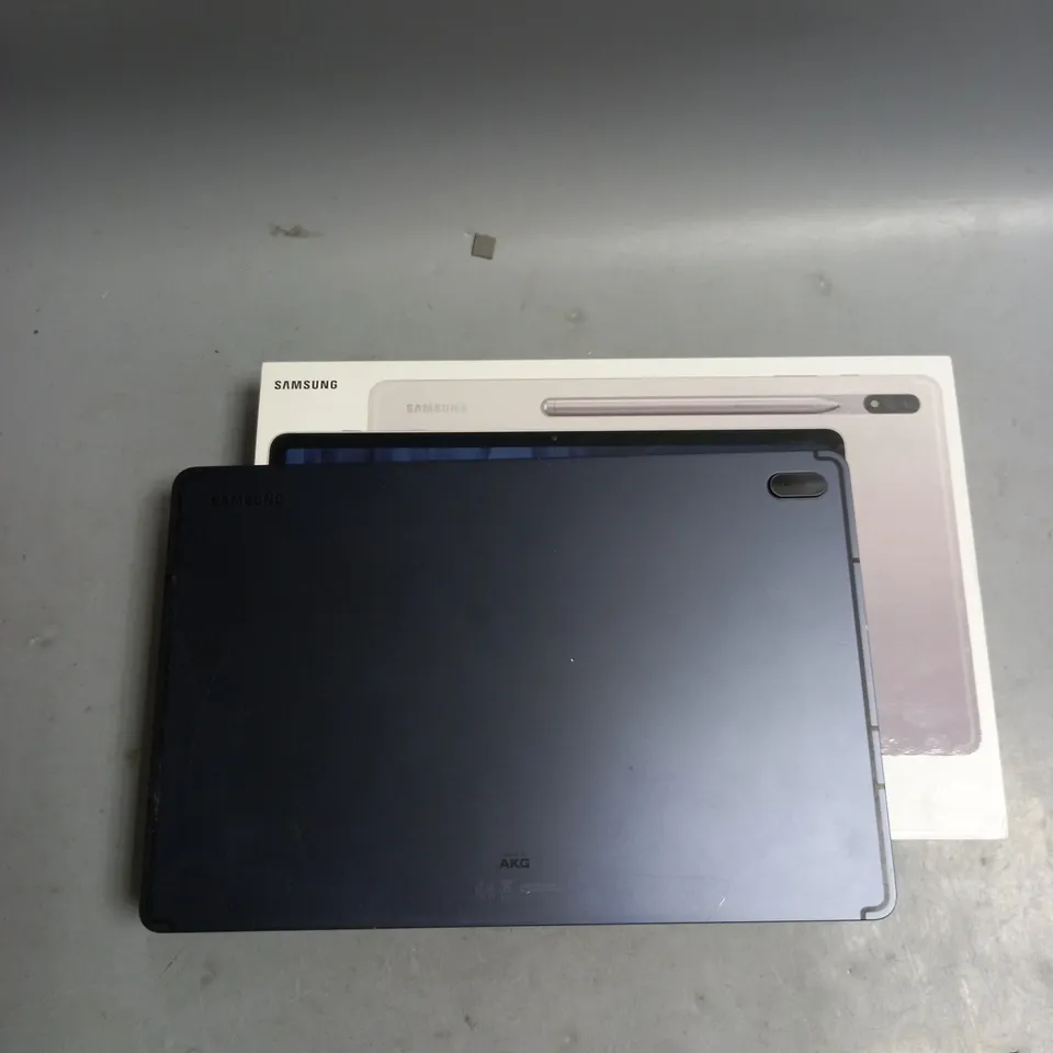 BOXED SAMSUNG GALAXY S7 FE 5G SM-T736B TABLET IN MYSTIC NAVY
