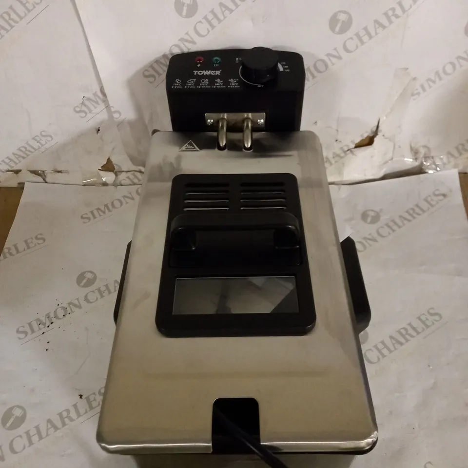 TOWER STAINLESS STEEL DEEP FAT FRYER 