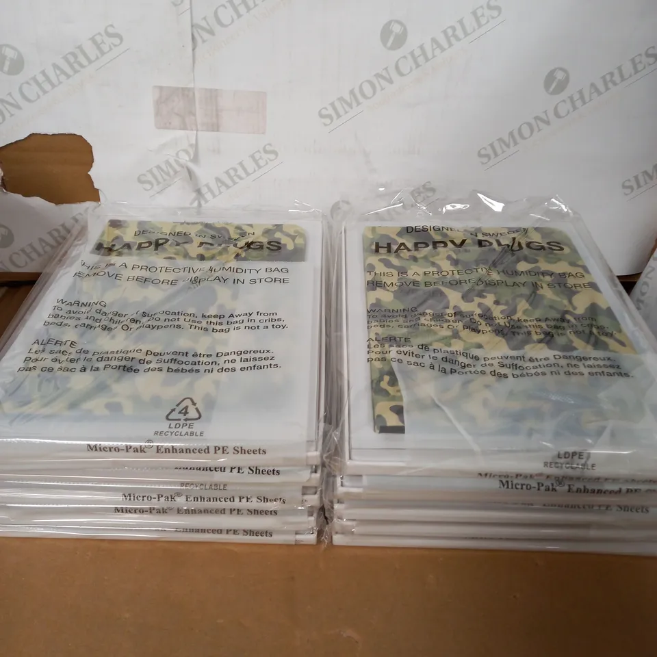 LOT OF 10 HAPPY PLUGS IPAD AIR BOOK CASES - CAMO