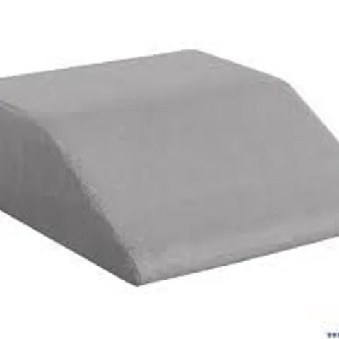 BOXED COSTWAY LEG ELEVATION PILLOW WITH WASHABLE COVER FOR SLEEPING - GREY