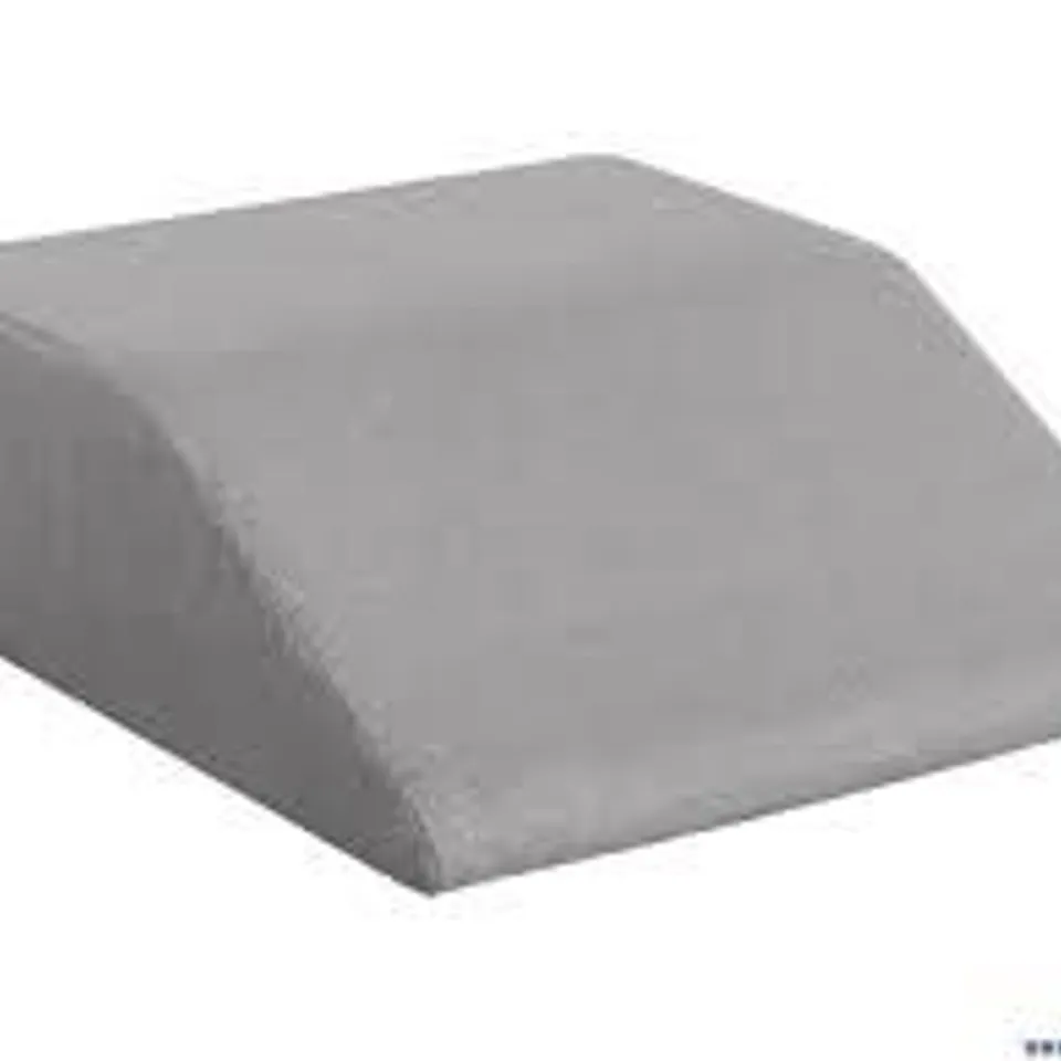 BOXED COSTWAY LEG ELEVATION PILLOW WITH WASHABLE COVER FOR SLEEPING - GREY