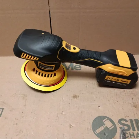 CORDLESS CAR POLISHER – WITH 21V BATTERY INCLUDED (UNBOXED)
