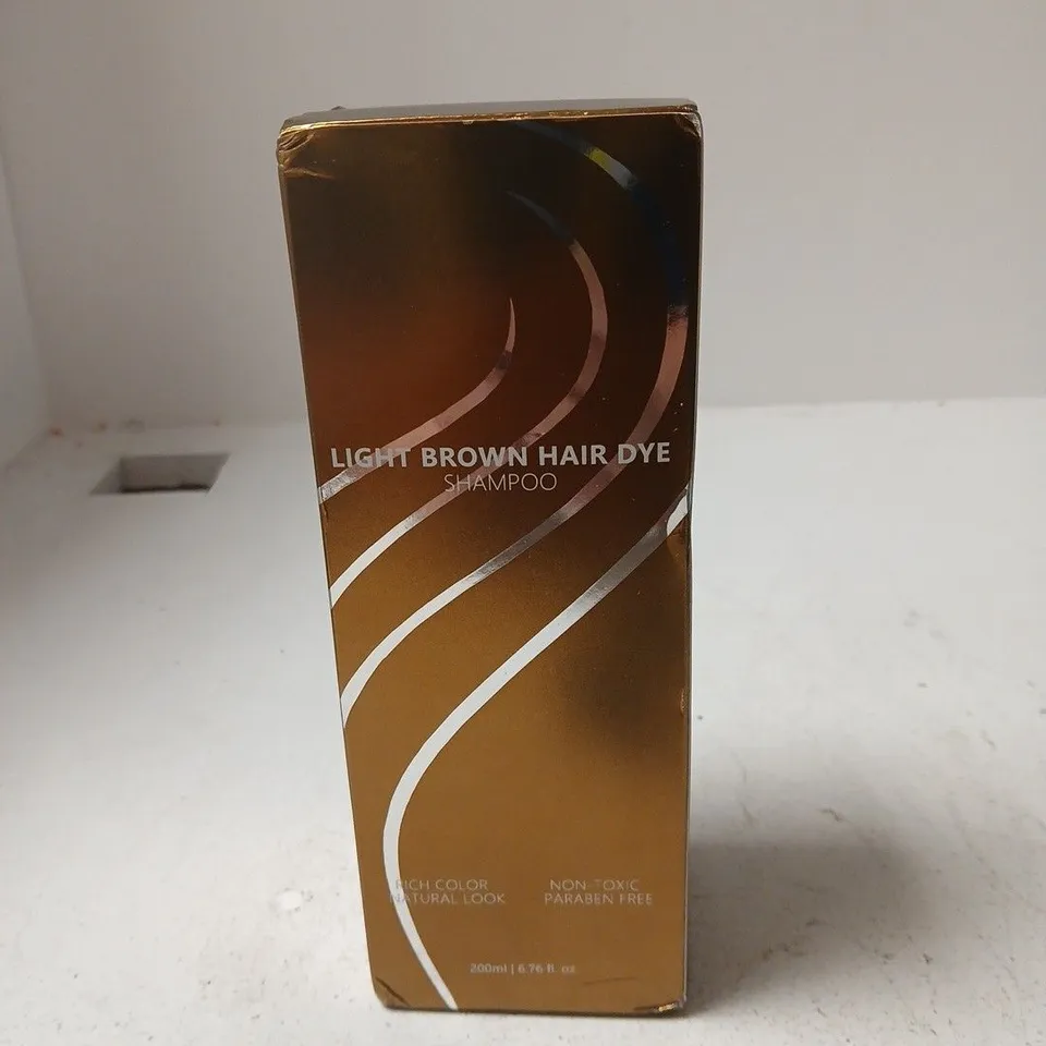 LIGHT BROWN HAIR DYE SHAMPOO - 200ML