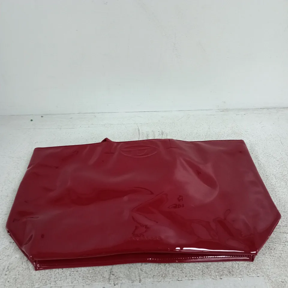 DIESEL WEEK-END BAG – RED TRAVEL BAG, SEALED IN POLYBAG (DIESEL FRAGRANCES PACKAGING)