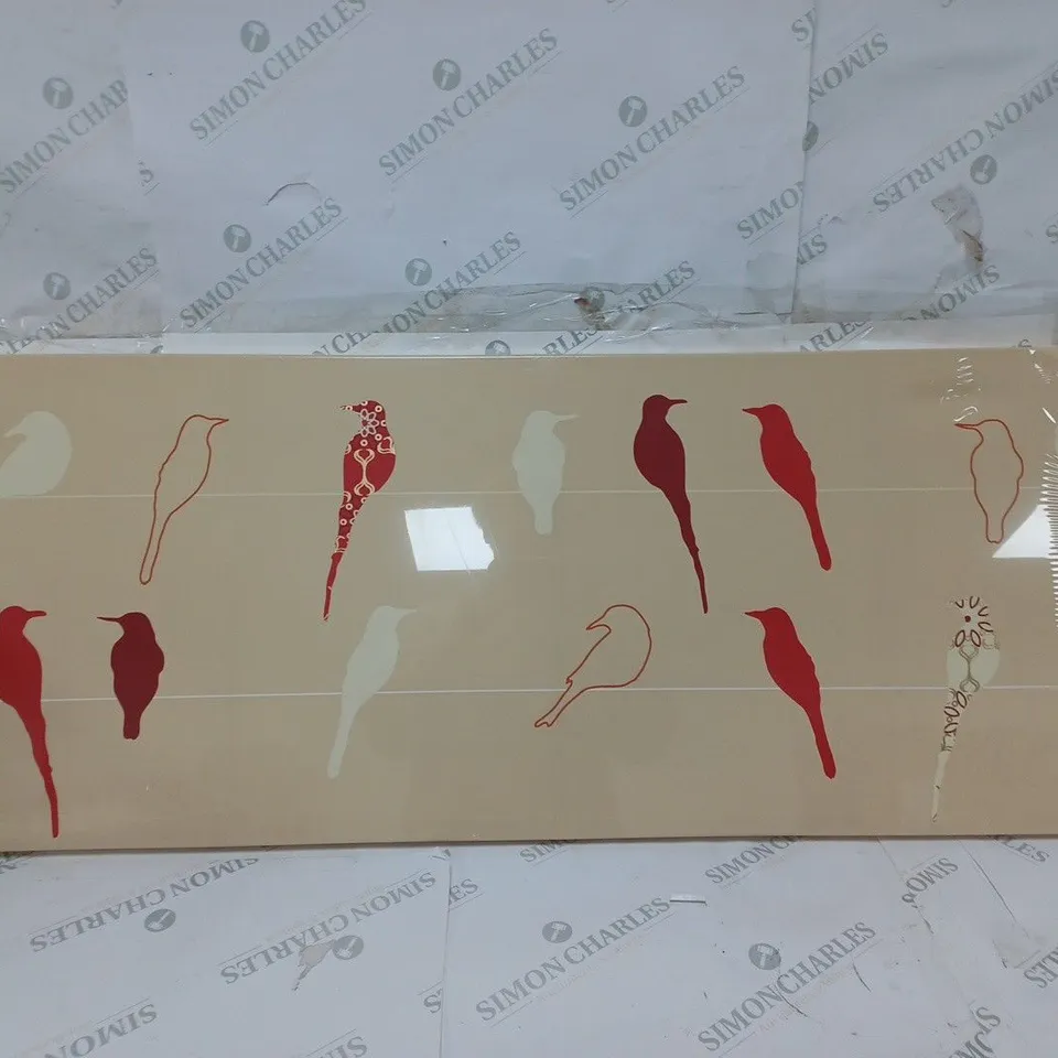 DAWN CHORUS WALL ART 120 BY 45 - COLLECTION ONLY 