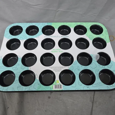 PROCHEF ESSENTIALS 24 MINI MUFFIN TRAY 