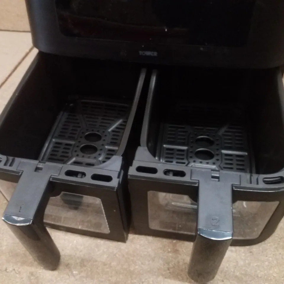 BOXED TOWER TI7151 8L DUAL BASKET AIR FRYER