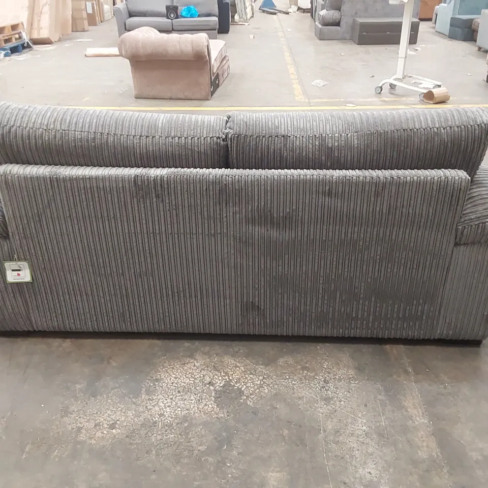 QUALITY DESIGNER 3 SEATER UPHOLSTERED SOFA 