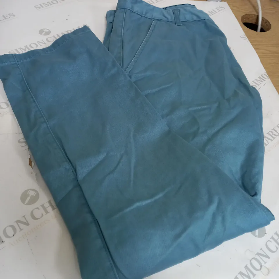 JEAN MAKERS TURQUOISE DENIM JEANS SIZE L 