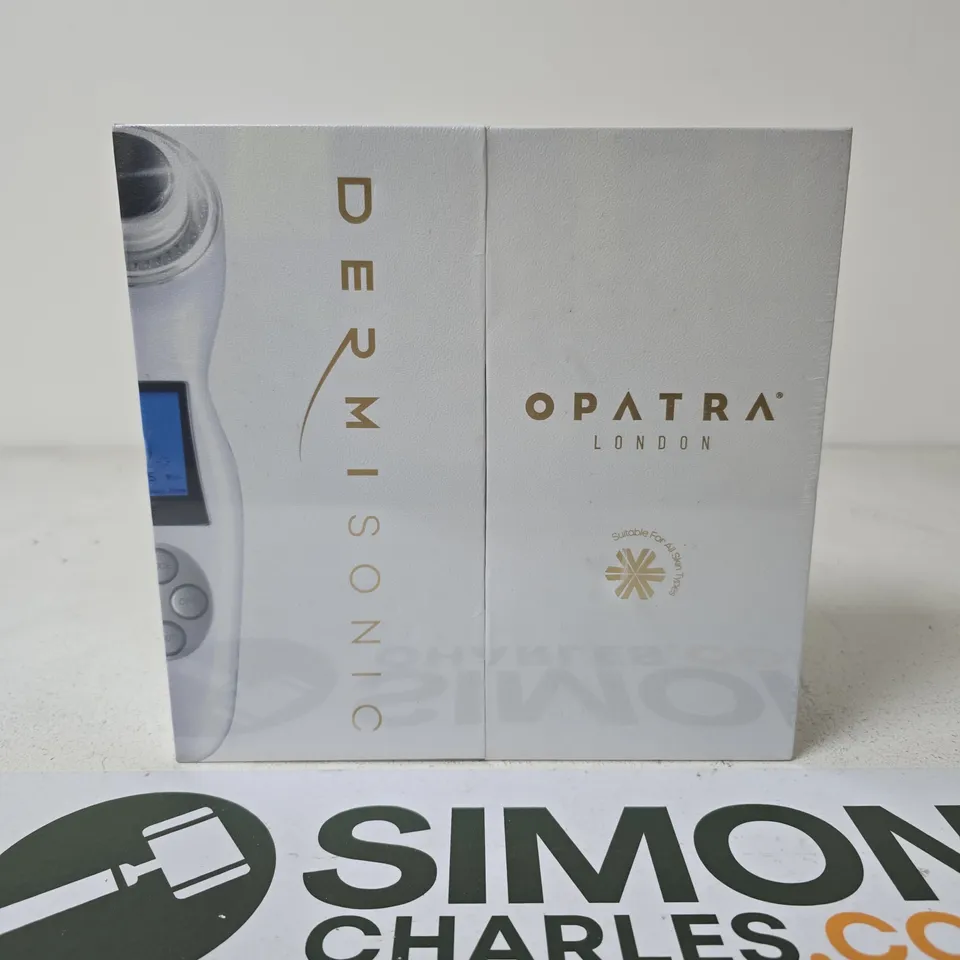 OPATRA LONDON DERMA SONIC FACIAL CLEANSING DEVICE – BOXED