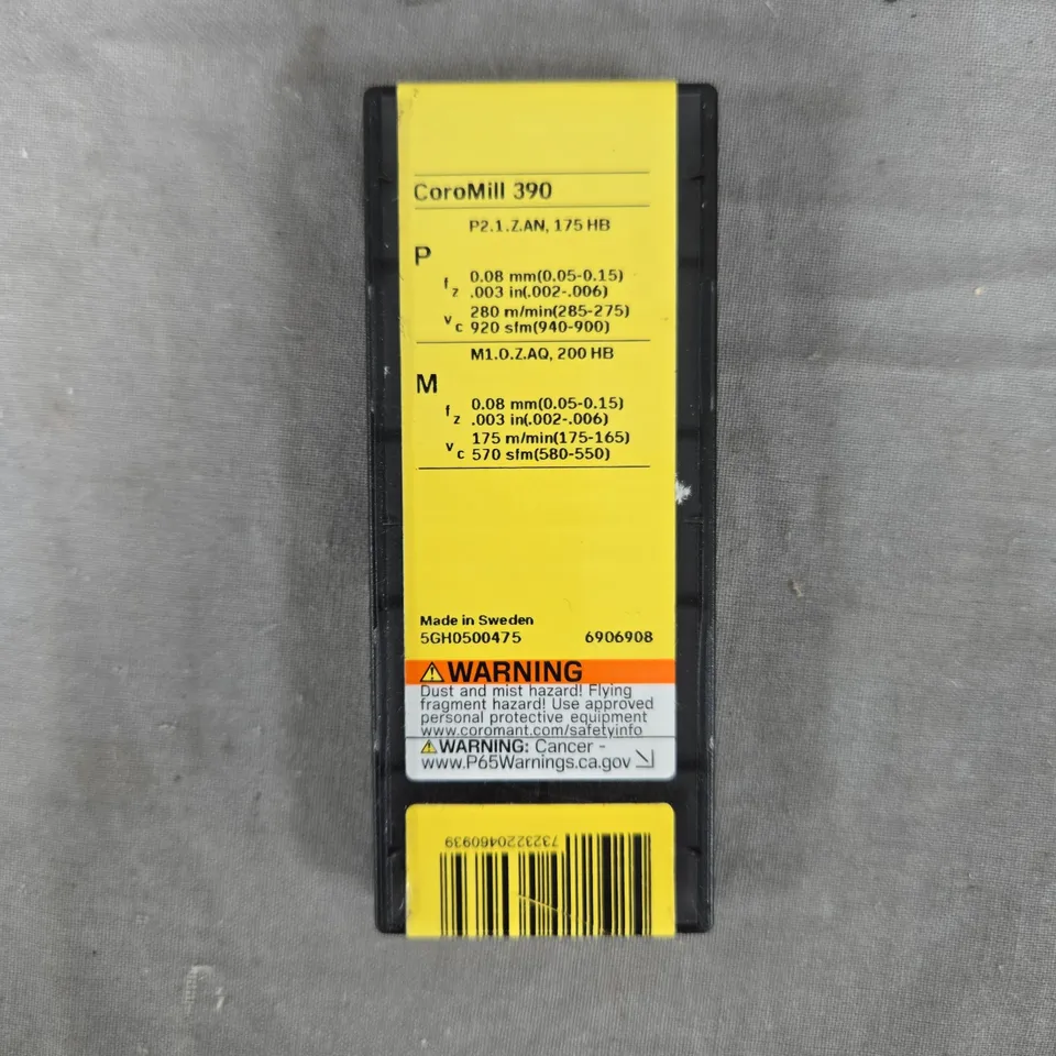 SANDVIK COROMANT COROMILL INSERTS – 10 PCS IN CASE - PL 1130