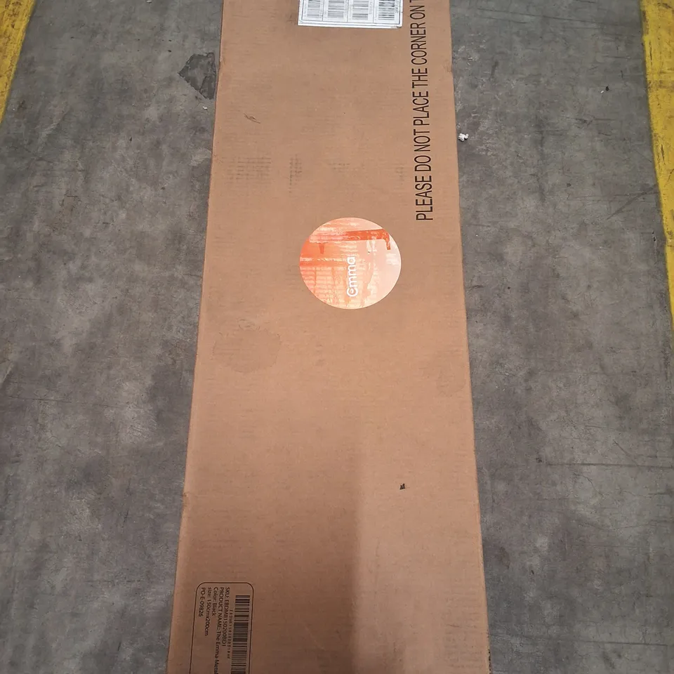 BRAND NEW BOXED EMMA METAL BED FRAME 150X200CM IN BLACK - 1 BOX