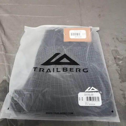 TRAILBERG FOCUS PANT – DEEP OCEAN GREY / STORM GREY – SIZE M