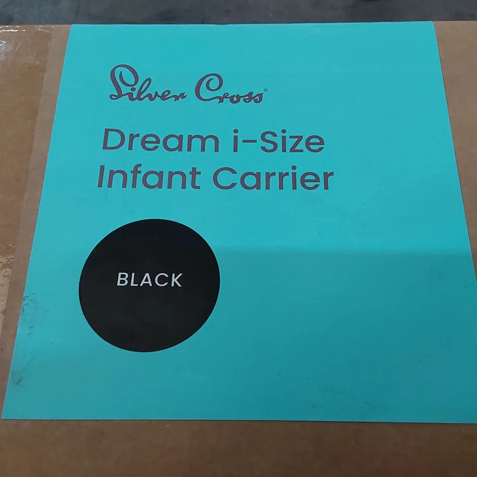 BOXED SILVER CROSS DREAM I-SIZE INFANT CARRIER - BLACK 