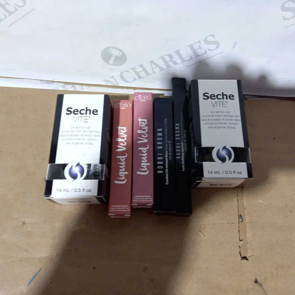 LOT OF 3 SETS OF HEALTH AND BEAUTY ITEMS TO INCLUDE SECHE VITE, CIATE AND BOBBI BROWN