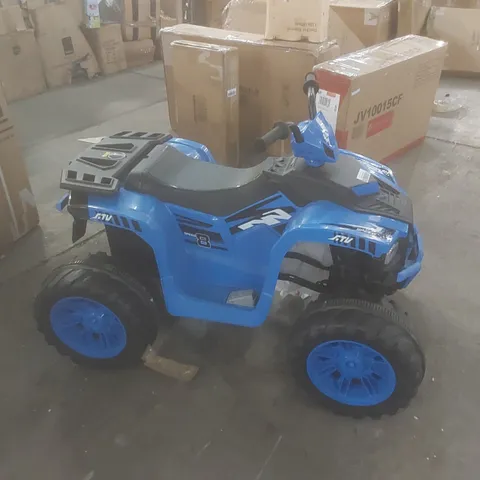 COSTWAY KIDS ELECTRIC POWERED QUAD BIKE RIDE-ON - BLUE