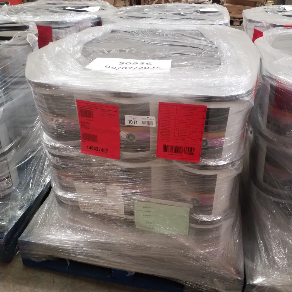 PALLET CONTAINING APPROXIMATELY 45 BUCKETS OF BOSTIK CEMENTONE RAPID SETTING WATERPROOF CEMENT 10KG