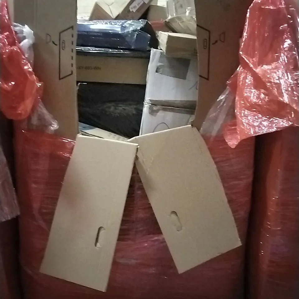 PALLET OF HOUSEHOLD ITEMS TO INCLUDE WATER PURIFIER, GARLAND, LIFELIKE DOLL,PUZZLE ACCESSORIES  AND OTHER ASSORTED ITEMS...