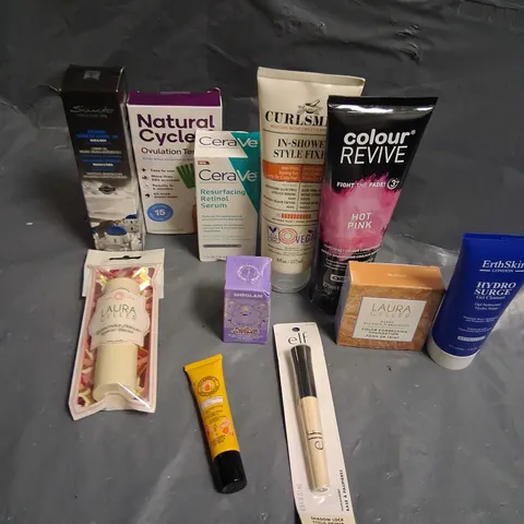 APPROXIMATELY 20 ASSORTED HEALTH AND BEAUTY PRODUCTS TO INCLUDE; FRESH COTTON, PAWPAW, ODEAURA AND LAURA GELLER