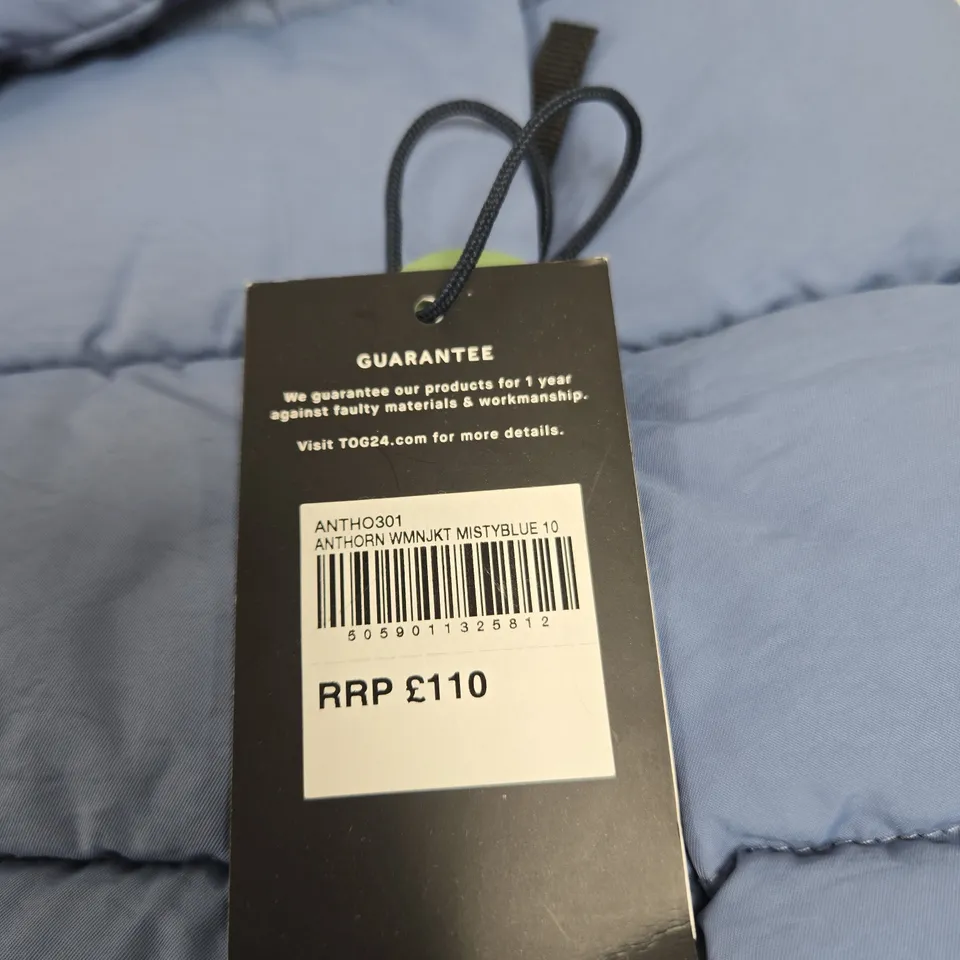 TOG 24 MISTY BLUE ANTHORN WOMENS JACKET UK 10 TAGGED