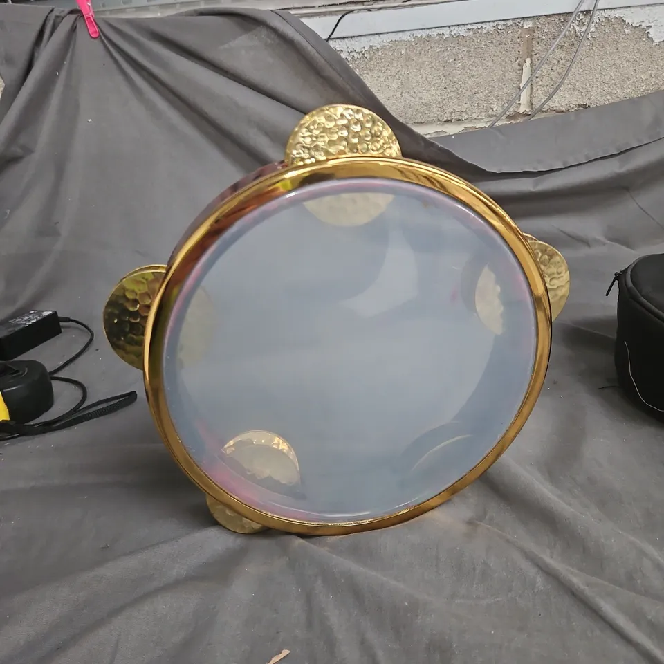 TAMBOURINE WITH CARRY CASE