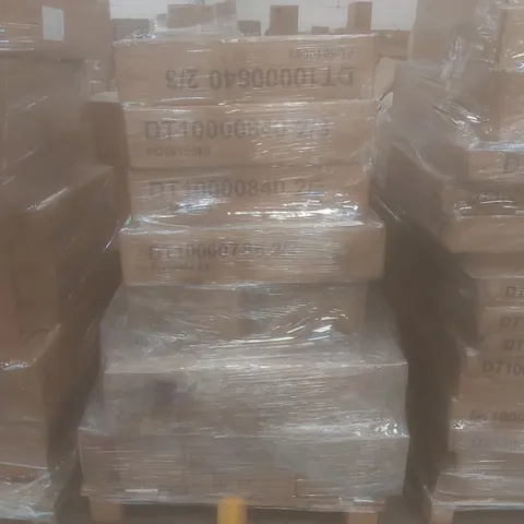 PALLET OF ASSORTED BRAND NEW AND INCOMPLETE DESIGNER FLATPACK FURNITURE PARTS