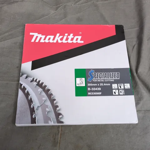 BOXED MAKITA B-33439 SPECIALIZED METAL CUTTING SAW BLADE
