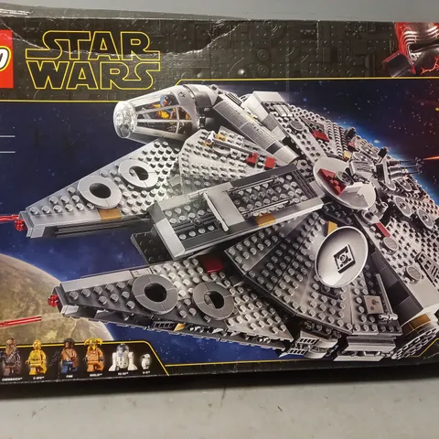 BOXED LEGO STAR WARS MILLENNIUM FALCON 75257