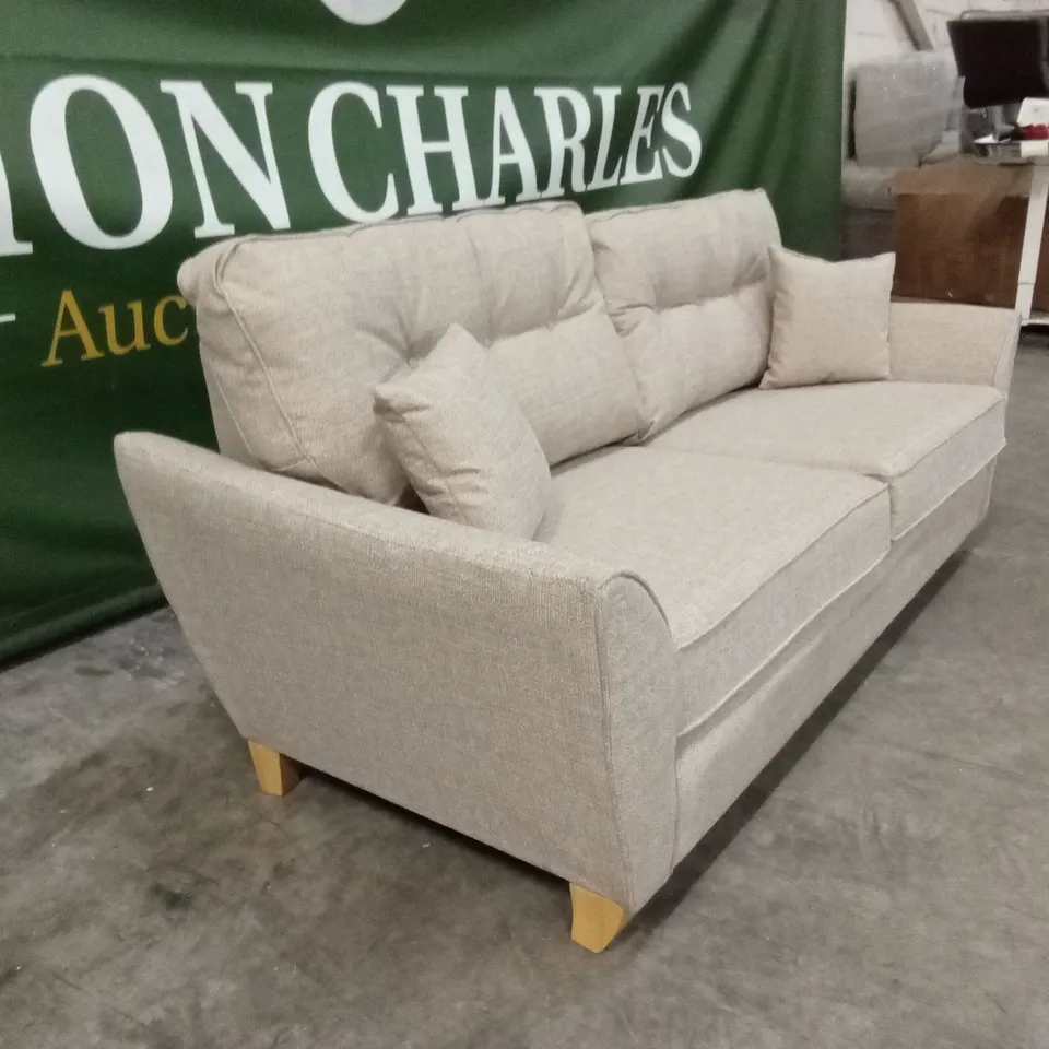 HALSTOW 3 SEATER FABRIC SOFA RRP £749